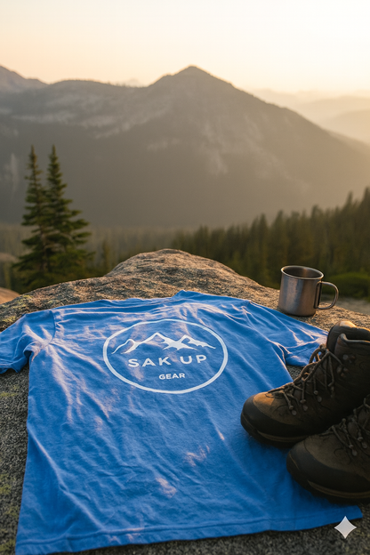 Limited Edition Sak Up Gear Tee – Blue Ridge Edition