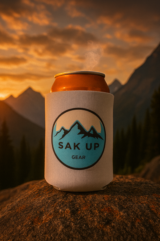 Sak Up Regular can koozies