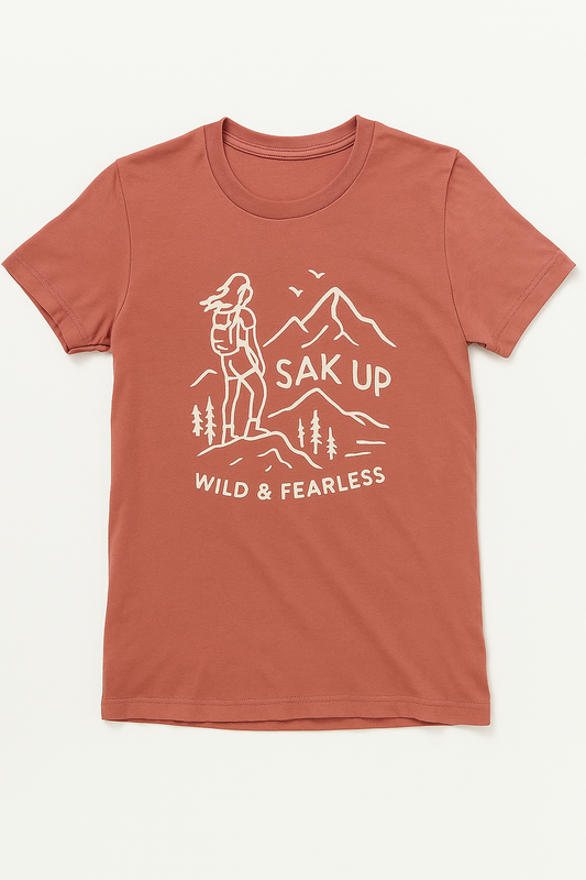 Sak Up Women’s “Wild & Fearless” Tee